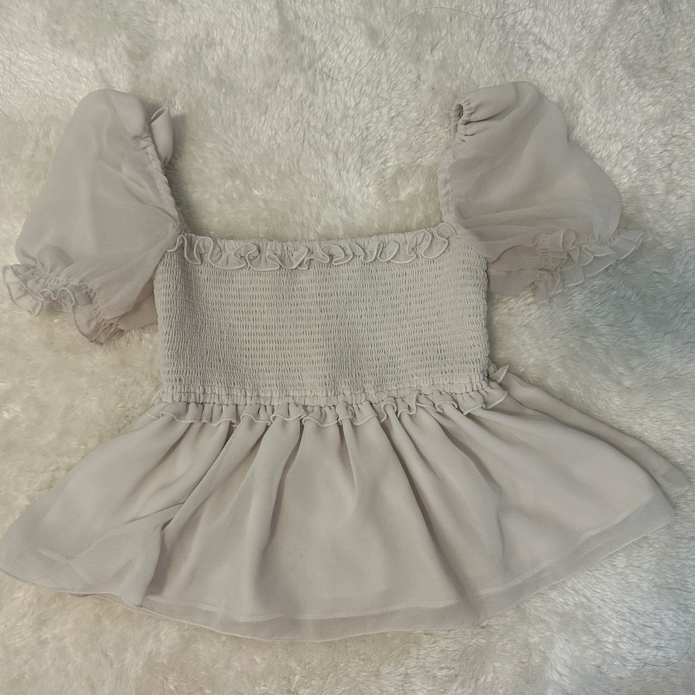Aritzia Trinket Babydoll Top
